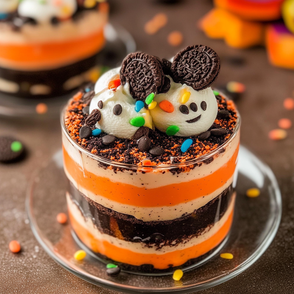 Easy Halloween Oreo Dirt Cake Recipe