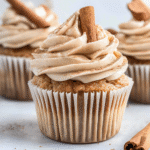 Apple Cider Cupcakes with Brown Sugar Buttercream