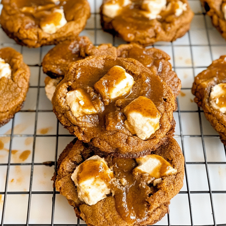 Pumpkin S'mores Cookies