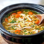 Crockpot Chicken Noodle Soup Recipe