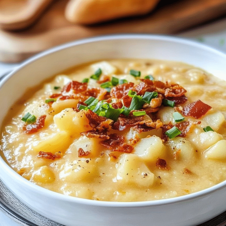 Creamy Crockpot Potato Soup