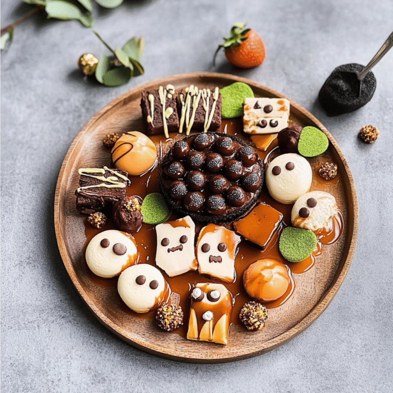 Spooky Dinner & Halloween Dessert