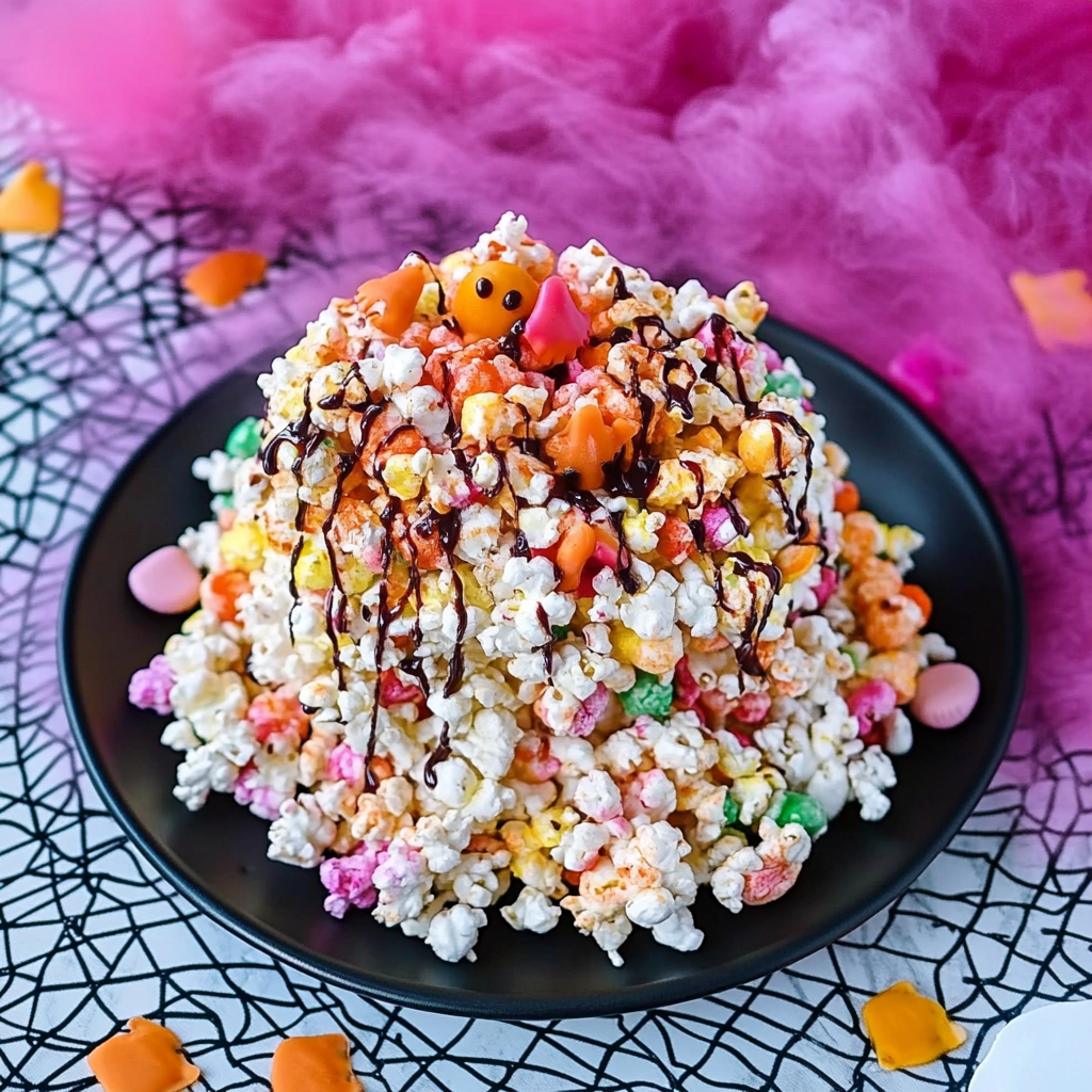 Halloween Popcorn Recipe