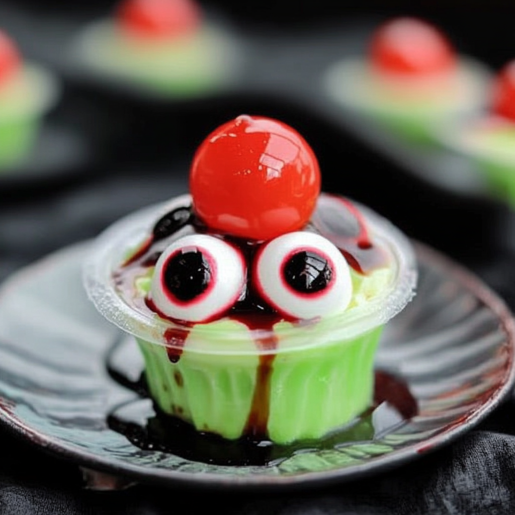 Halloween Eyeball Jello Shots Recipe