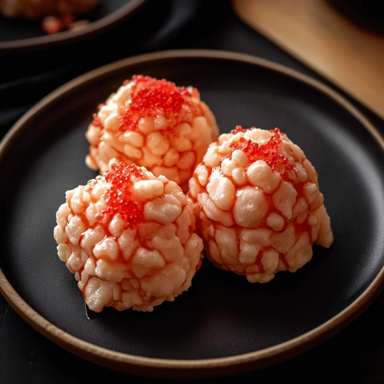 Marshmallow Rice Bubbles Halloween Brains Recipe