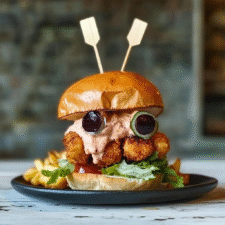 Monster Chicken Sliders