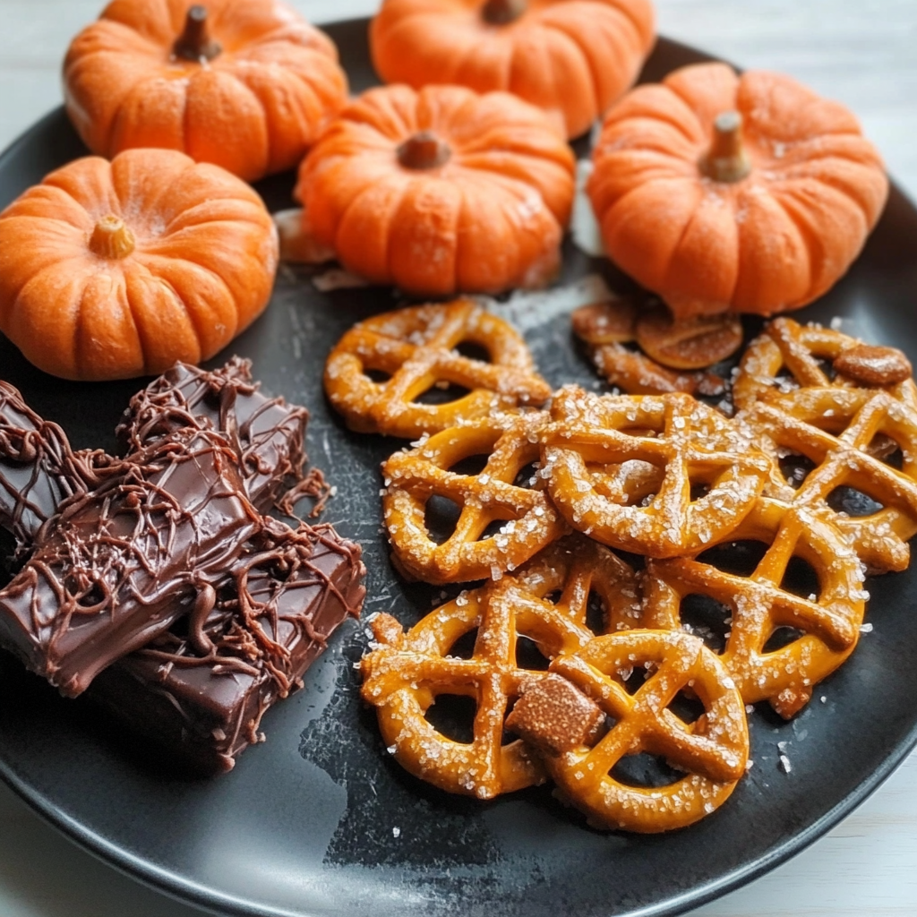 Spooky Halloween Pretzels