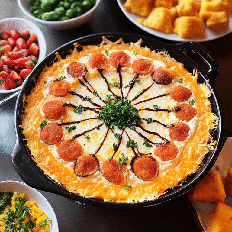 Spiderweb Layered Dip