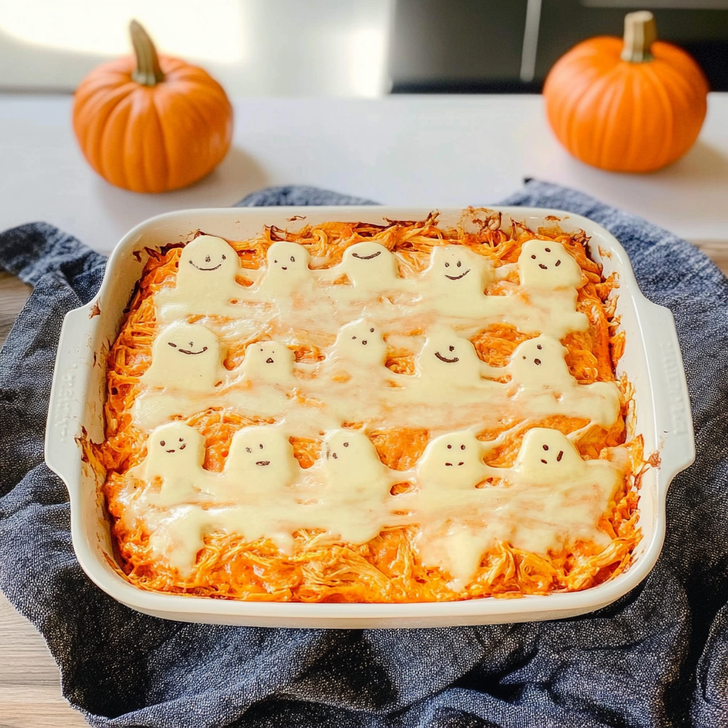 Halloween Buffalo Chicken Dip Recipe