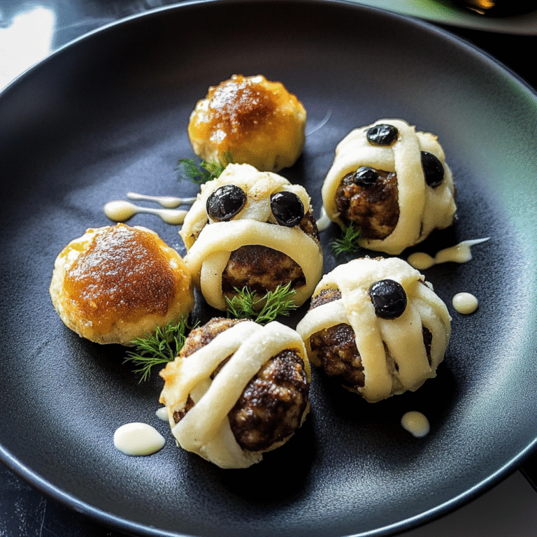 Meatball Mummies Recipe