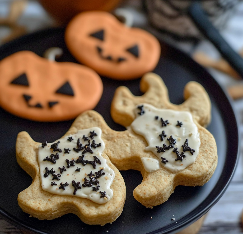 Bat & Ghost Halloween Crackers Recipe