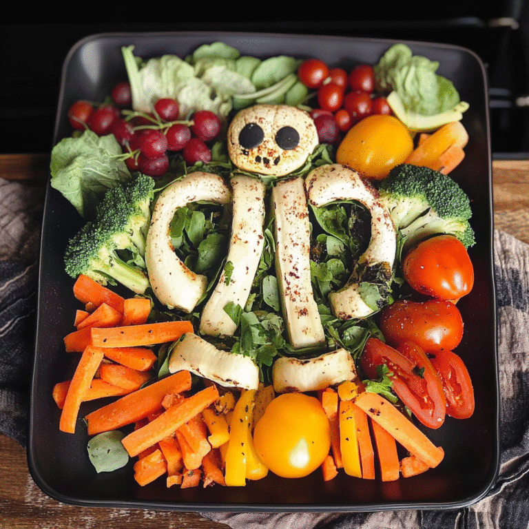Halloween Veggie Platter