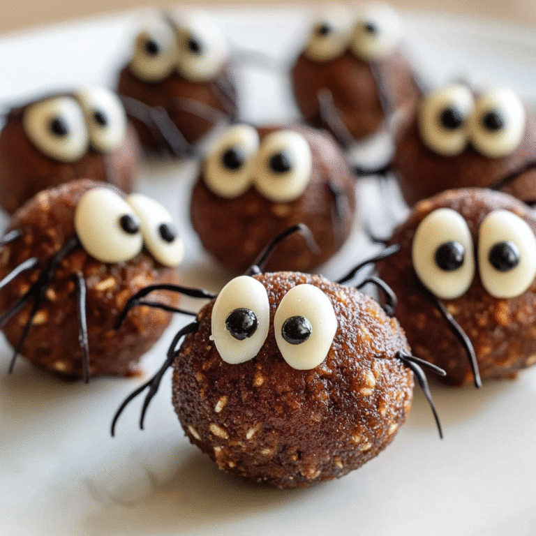 Spider Energy Balls Treats