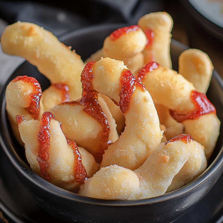Witches Fingers Cookies Recipe