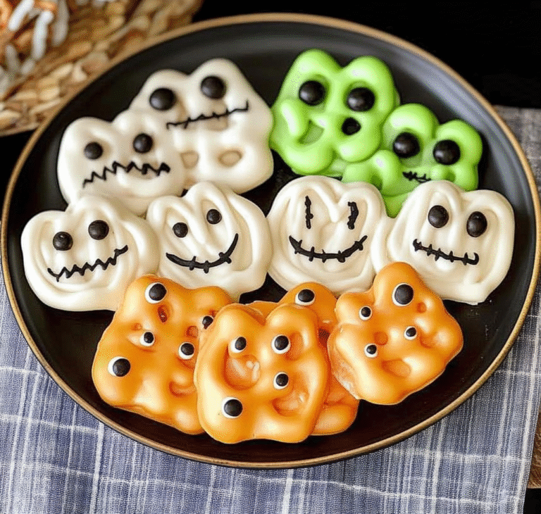 Halloween Pretzels