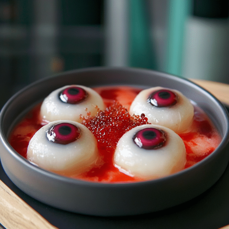 Edible Gummy Eyeballs