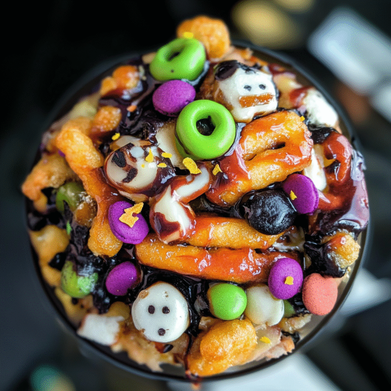 Halloween Monster Mash Party Mix Recipe