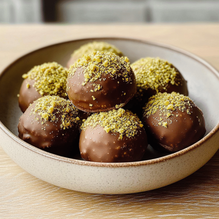 Dubai Chocolate Balls