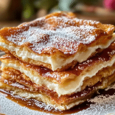 Churro Saltine Toffee Napoleons