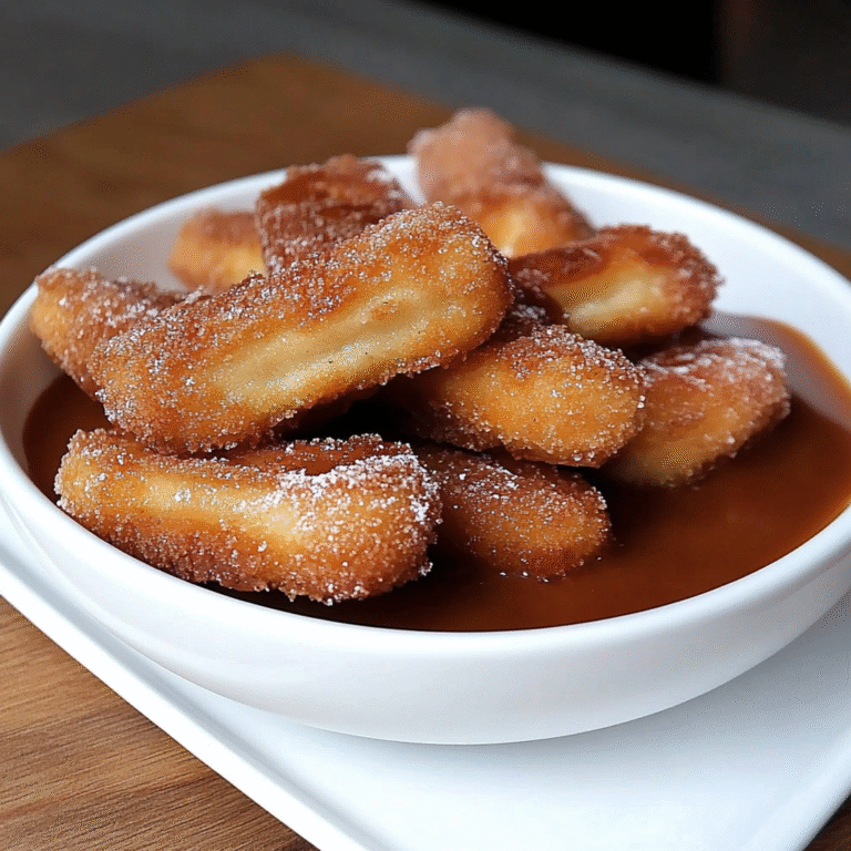 Easy Baked Churro Bites Recipe
