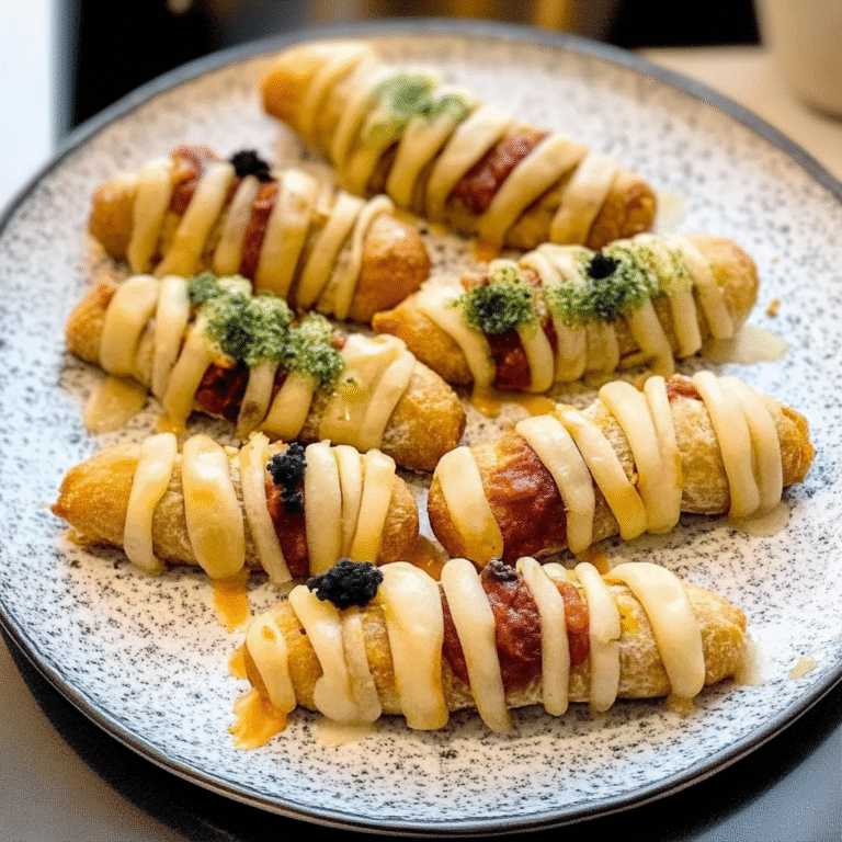 Mummy Pigs in a Blanket Appetizers Recipe