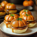 Pumpkin-Shaped Sliders