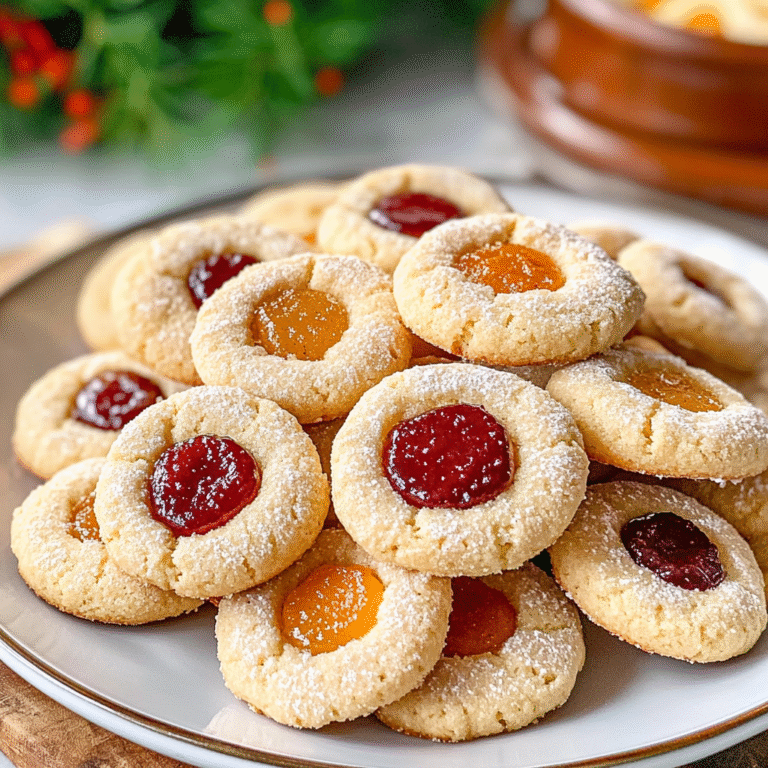 Thumbprint Cookies