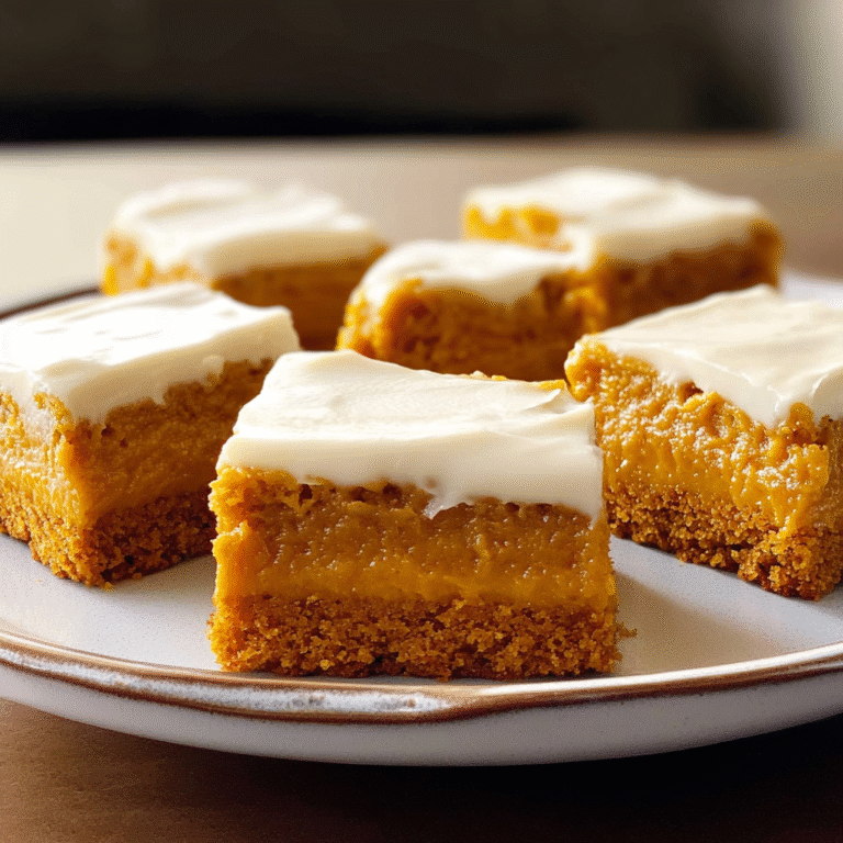 Pumpkin Bars