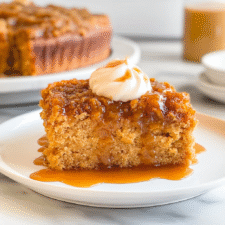 Fall Pumpkin Dump Cake
