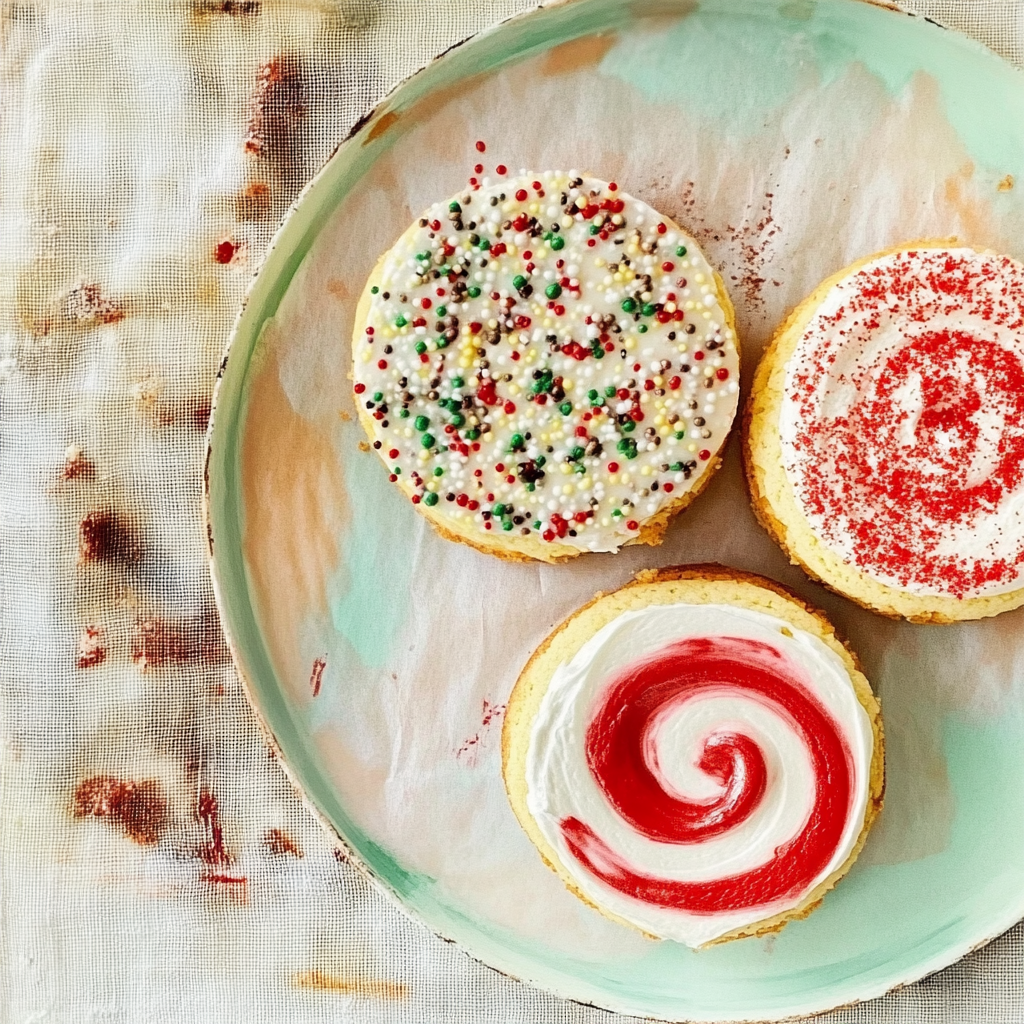 Peppermint Swirl Cookies