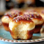 Vanilla Bean Crème Brûlée Cheesecake Cupcakes