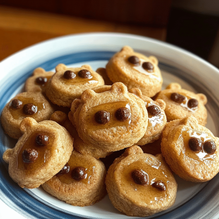 Brown Butter-Maple Shortbread Bear Cookies