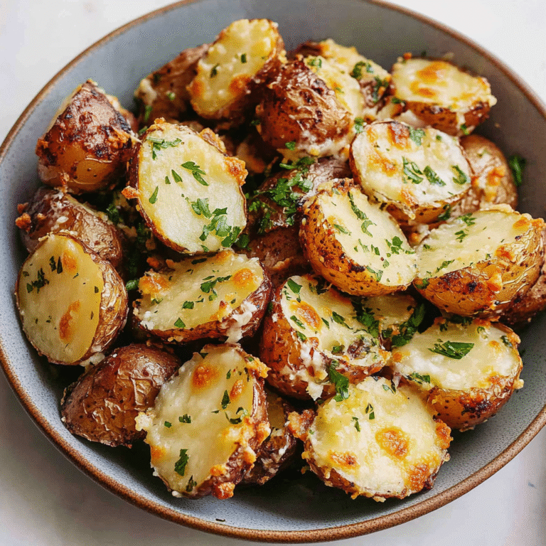 Crispy Parmesan Baked Potatoes Recipe