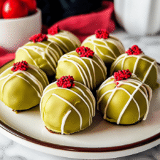 No-Bake Grinch Oreo Truffles