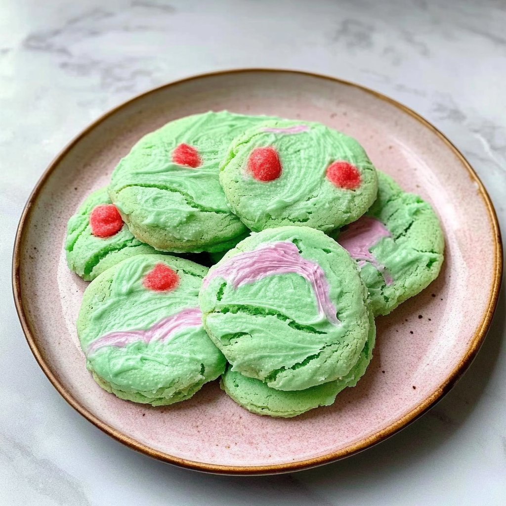 Grinch Sugar Cookies