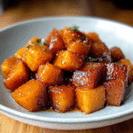 Sweet Brown Sugar Roasted Butternut Squash