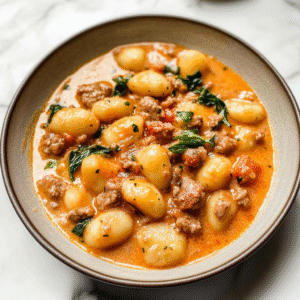 Creamy Italian Sausage Gnocchi