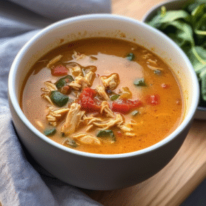 Low Carb Chicken Fajita Soup Recipe
