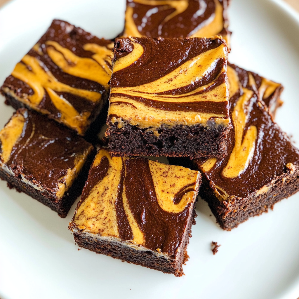 Decadent Vegan Pumpkin Brownies Recipe