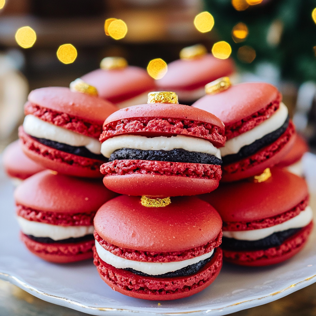Santa Claus Macarons