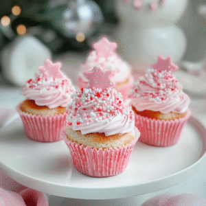 Pink Winter Wonderland Cupcakes Recipe