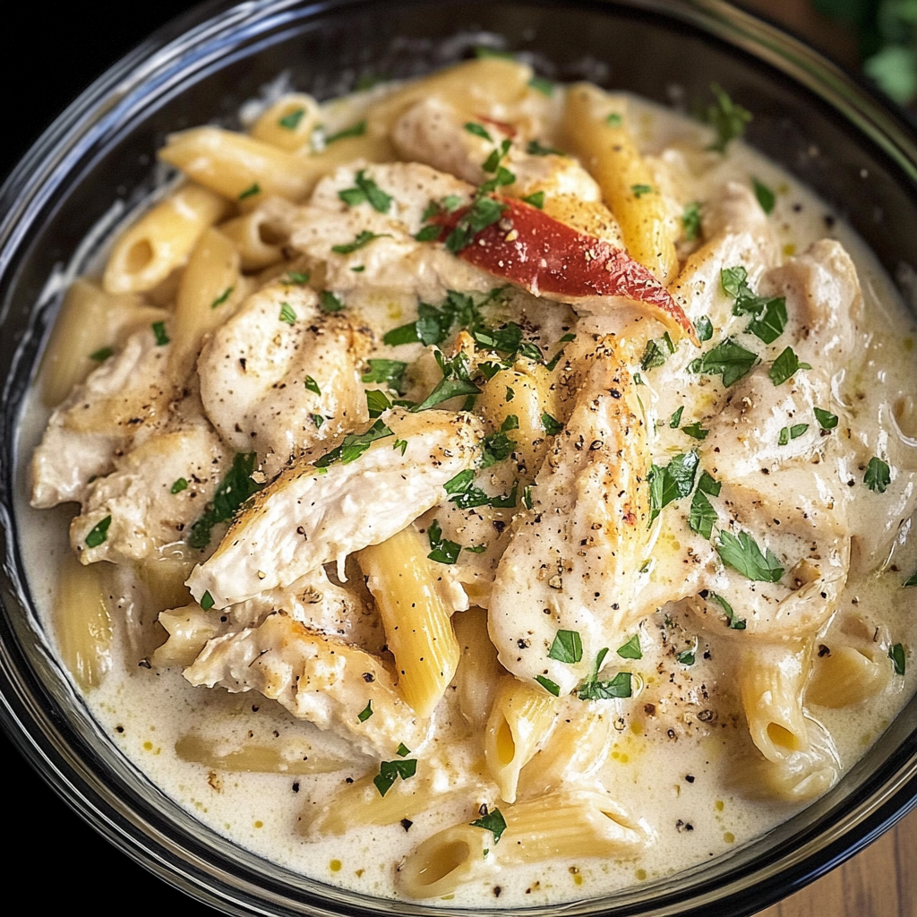 Slow Cooker Chicken Alfredo Recipe