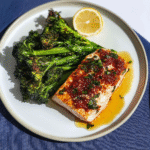 Buttery Baked Salmon with Broccolini