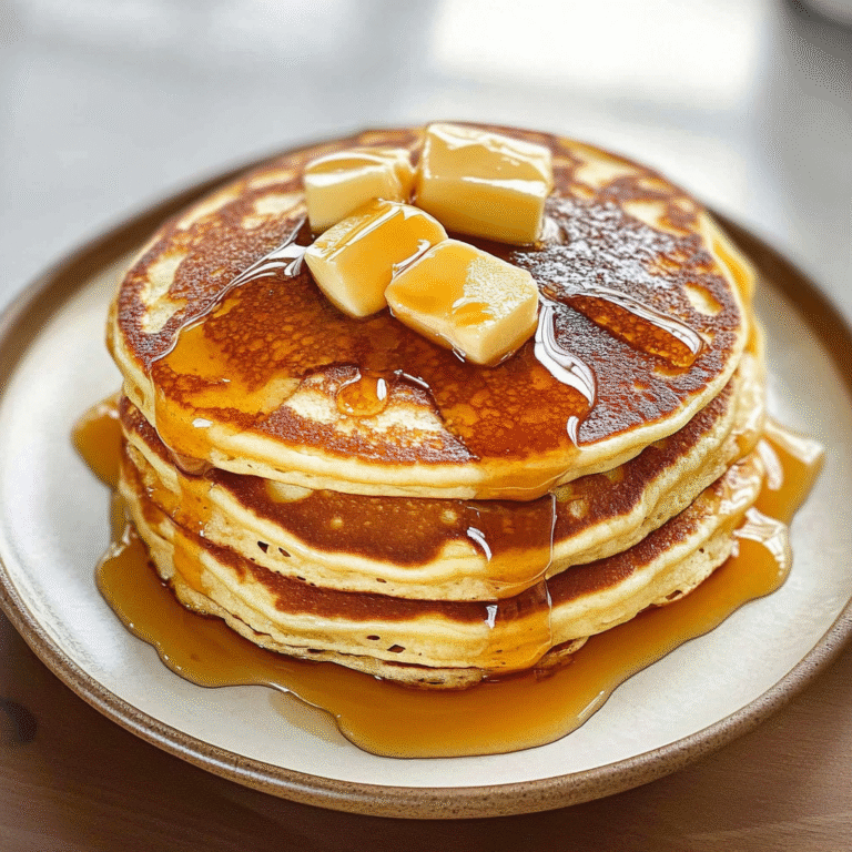 Old-Fashioned Pancakes Recipe