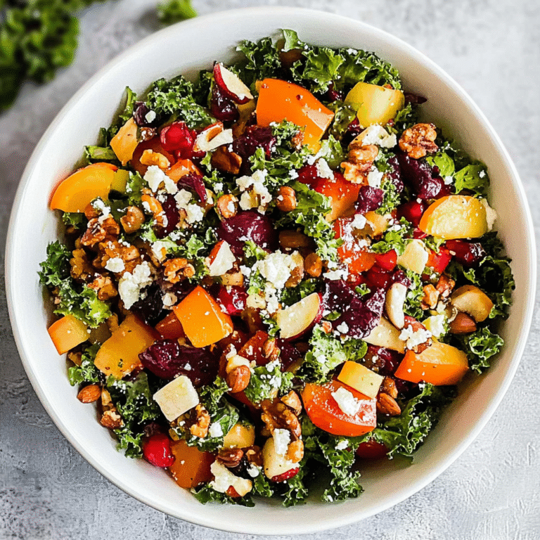 Simple Fall Harvest Salad Recipe