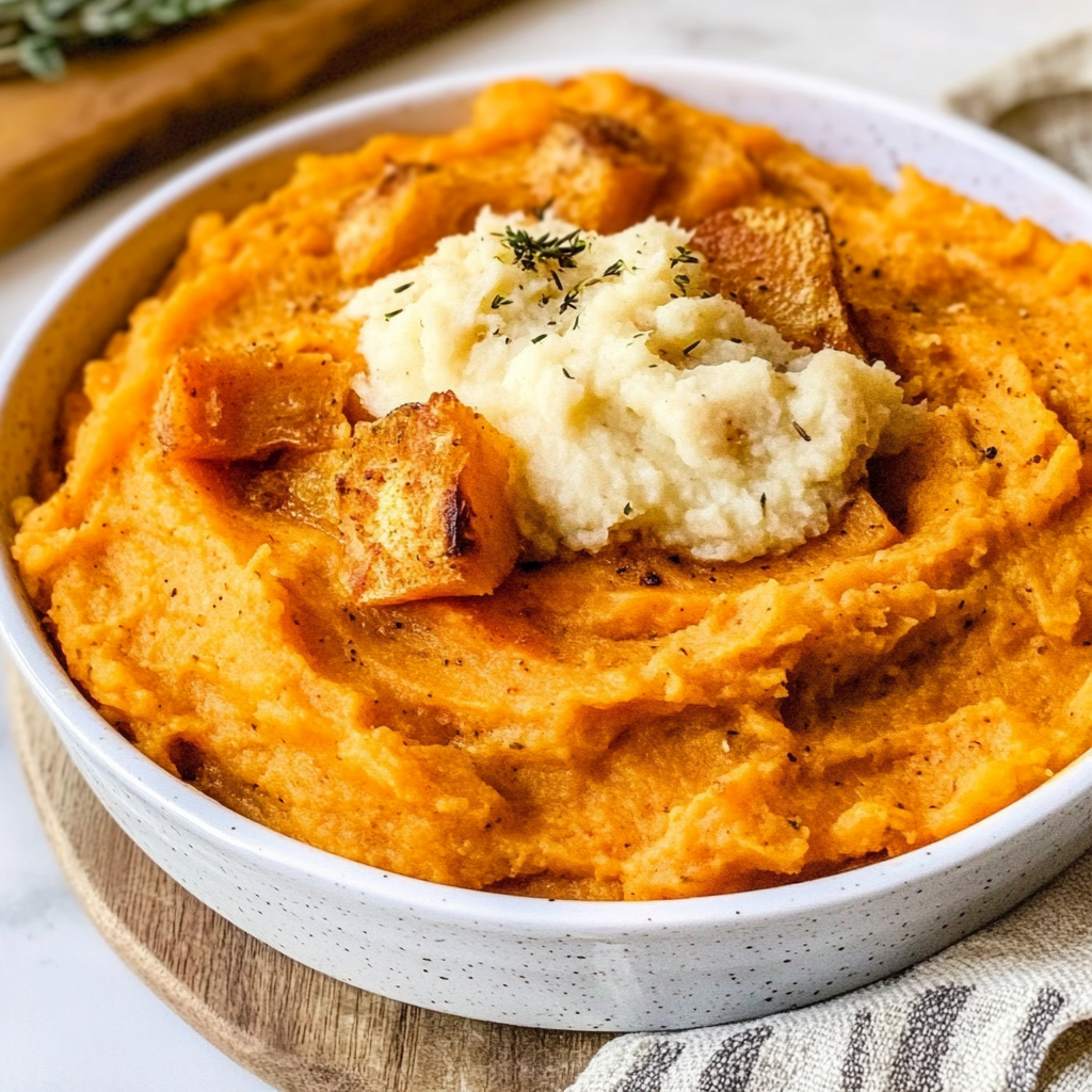 Creamy Mashed Sweet Potatoes Recipe
