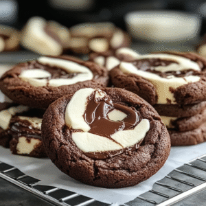 Chocolate Marshmallow Cookies Recipe