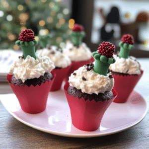 Santa Legs Cupcakes