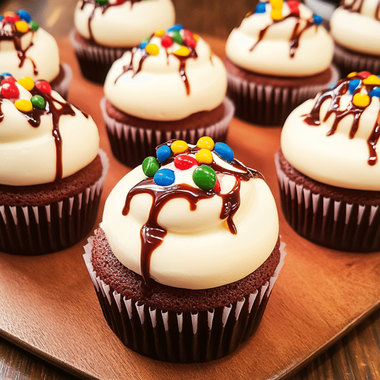 Holiday Lights Cupcakes