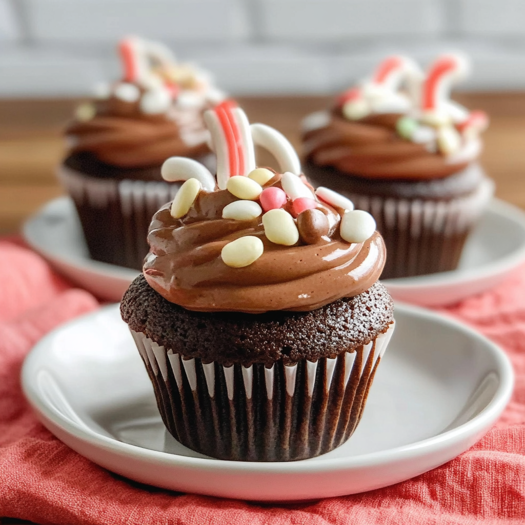 Hot Cocoa Cupcake Mugs: